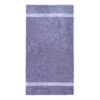 handdoek 70x140cm paars borduren