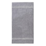 handdoek lihct grijs met naam