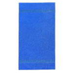handdoek kobalt blauw met naam