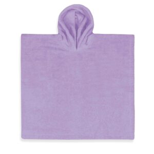 Poncho lavendel voor personalisatie - voorbeeld