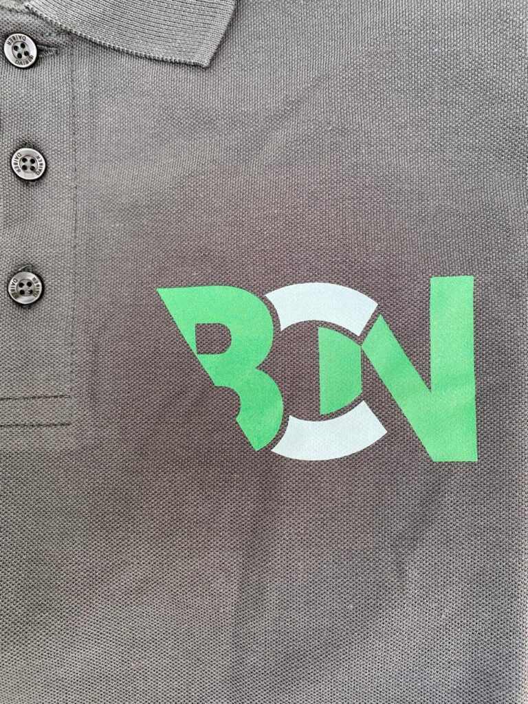Kleding bedrukken op polo voor bedrijfskleding - vooraanzicht
