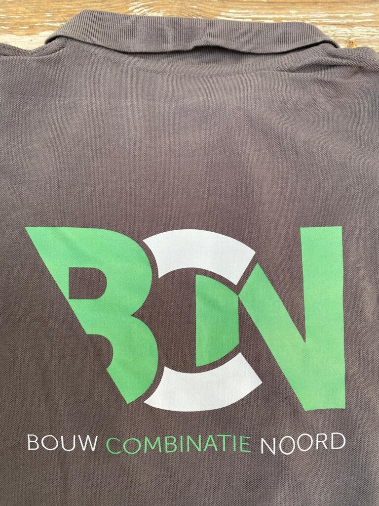 Kleding bedrukken op polo voor bedrijven - vooraanzicht