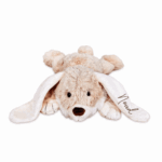 Knuffeltje konijn gepersonaliseerd met naam borduren - vooraanzicht